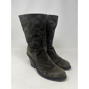 Fiorentini Baker Gray suede Leather Pull on Women’s‎ Boots EUR 39 READ